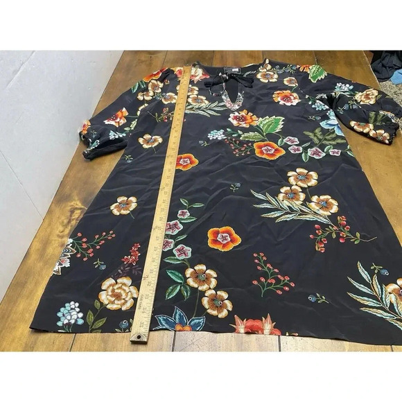 Johnny Was Zorya Floral Mini Dress Size Large - Picture 5 of 10